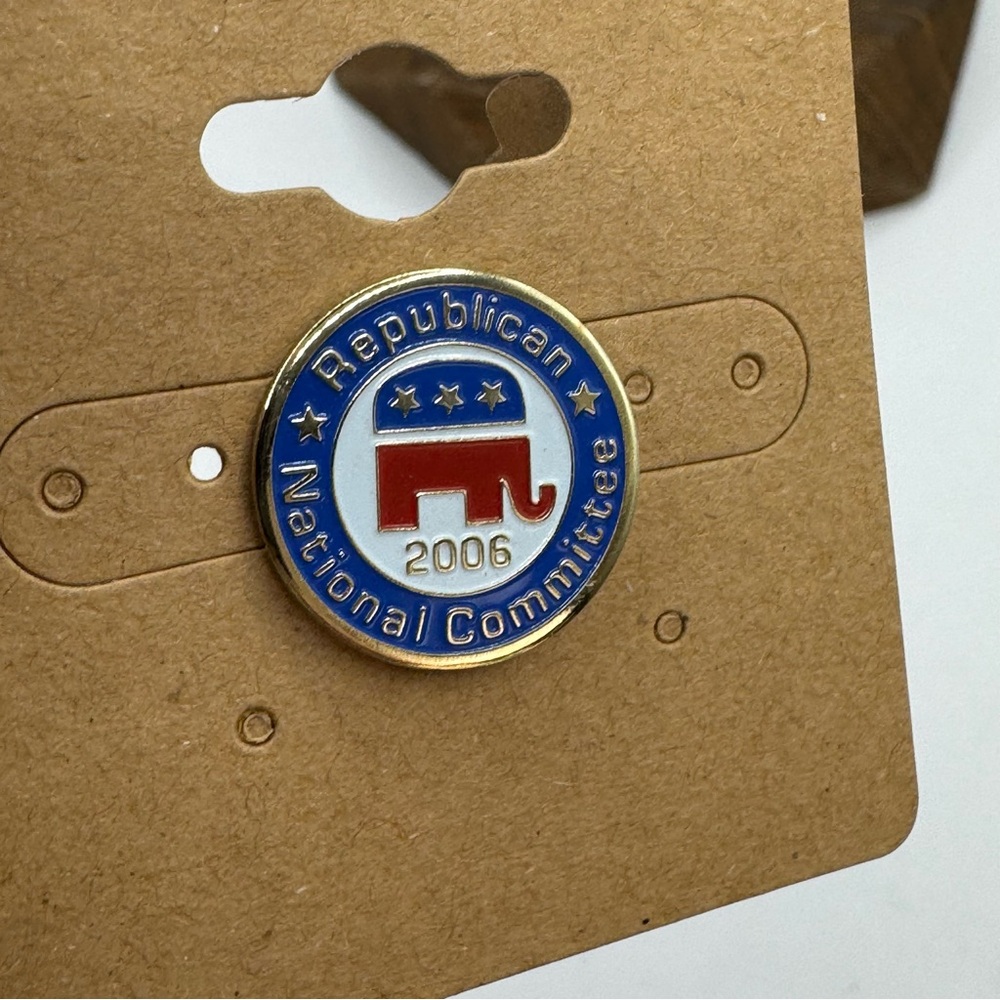 Republican National Convention 2006 enamel lapel pin patriotic Americana